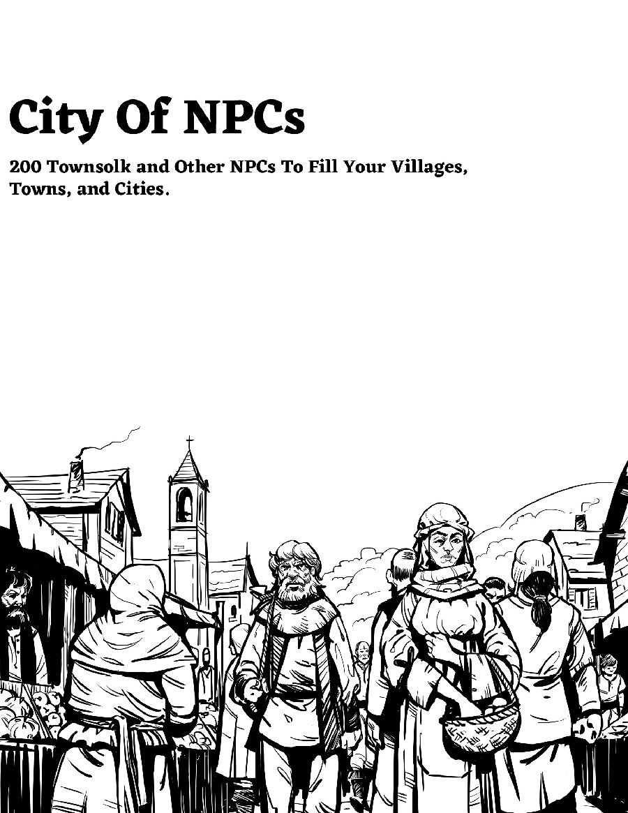 City of NPCs - Main Image